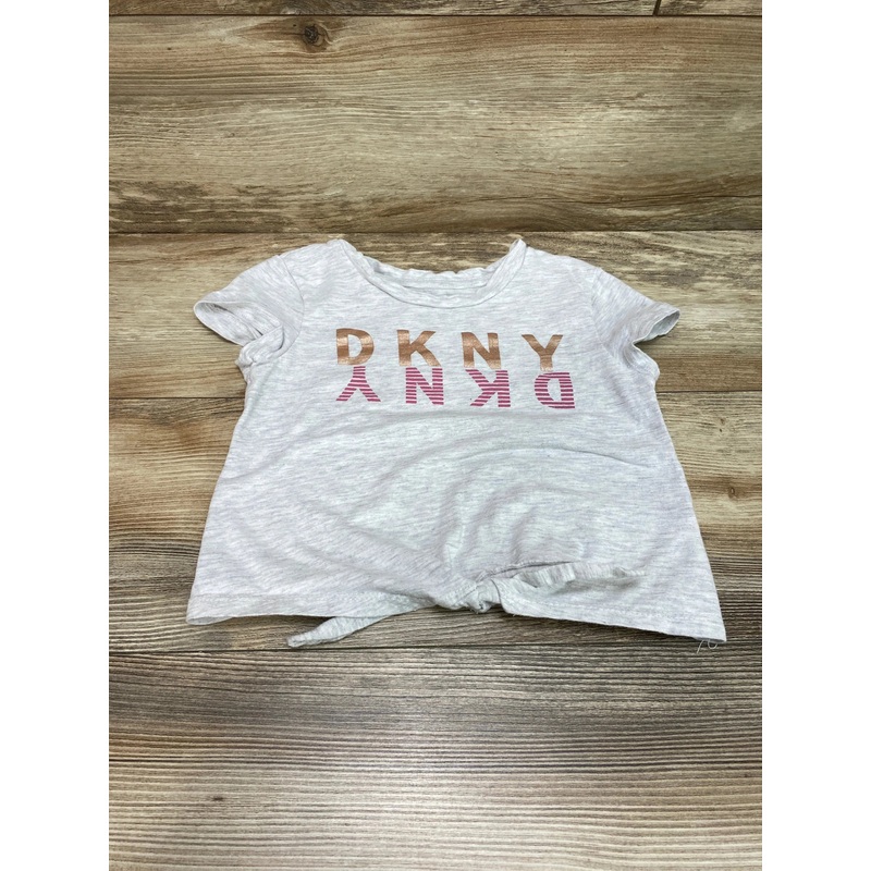DKNY Logo Shirt Grey sz 4T