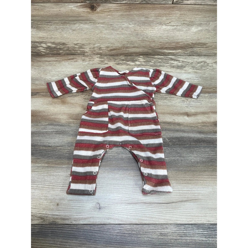 Jessica Simpson Striped Coverall Red sz 0-3m