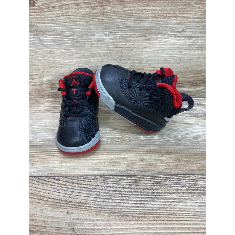 Jordan Dub Zero ‘Black Cement’ Basketball Shoes sz 4c