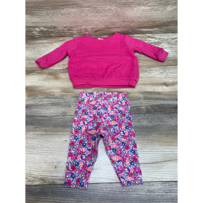 Just One You 2pc Sweatshirt & Leggings Pink sz 3m