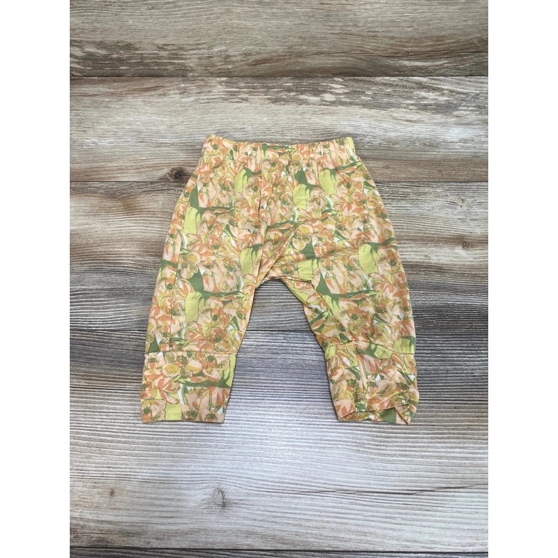Kate Quinn Floral Pants Green sz 6-12m