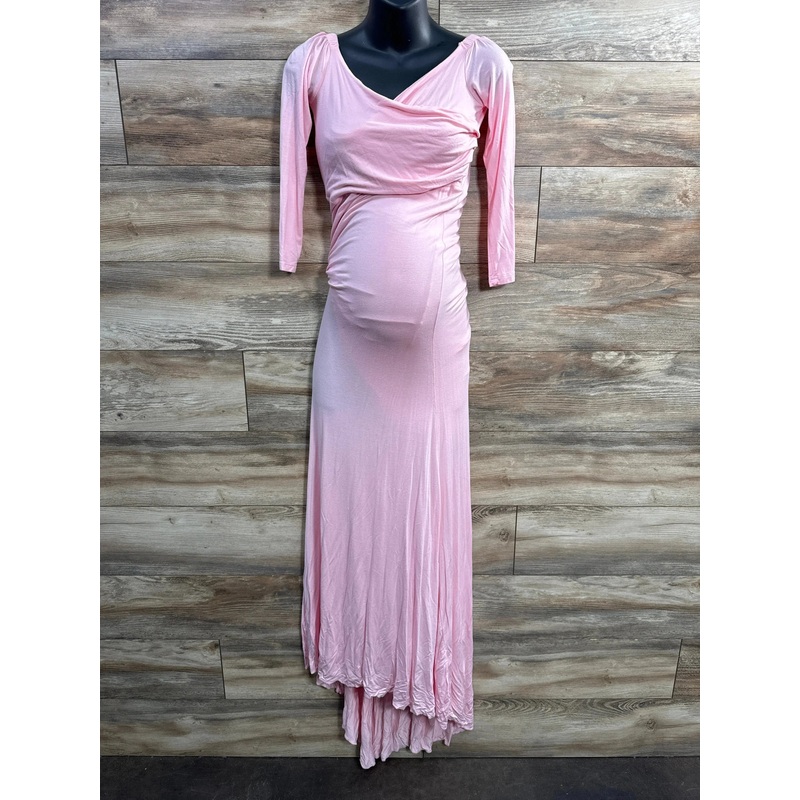 Maternity Maxi Dress Pink sz Medium