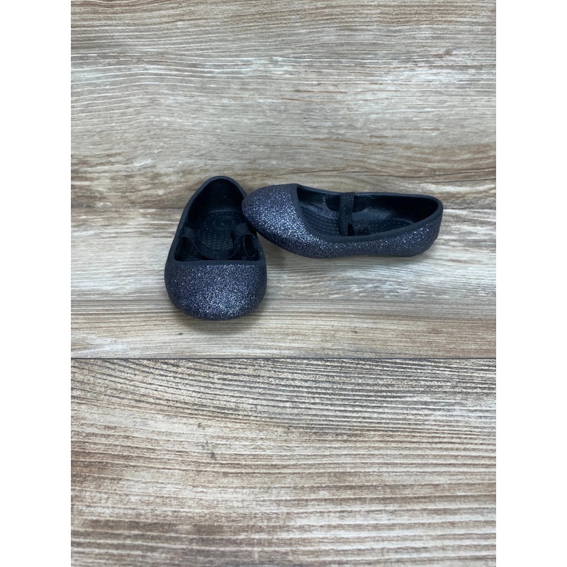 Native Margot Bling Black Ballet Flats sz 6c