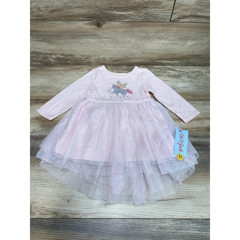 NEW Cat & Jack Unicorn Tulle Dress & Bloomers Pink sz 12m