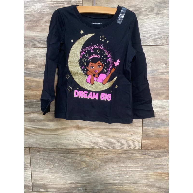 NEW Children’s Place Dream Big Black Shirt sz 3T