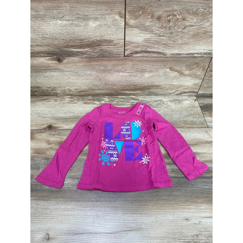 NEW Children’s Place Love Pink Shirt sz 2T
