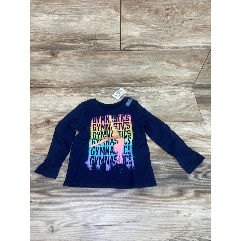 NEW Children’s Place Navy Gymnastics Shirt sz 2T Navy 18-24m New