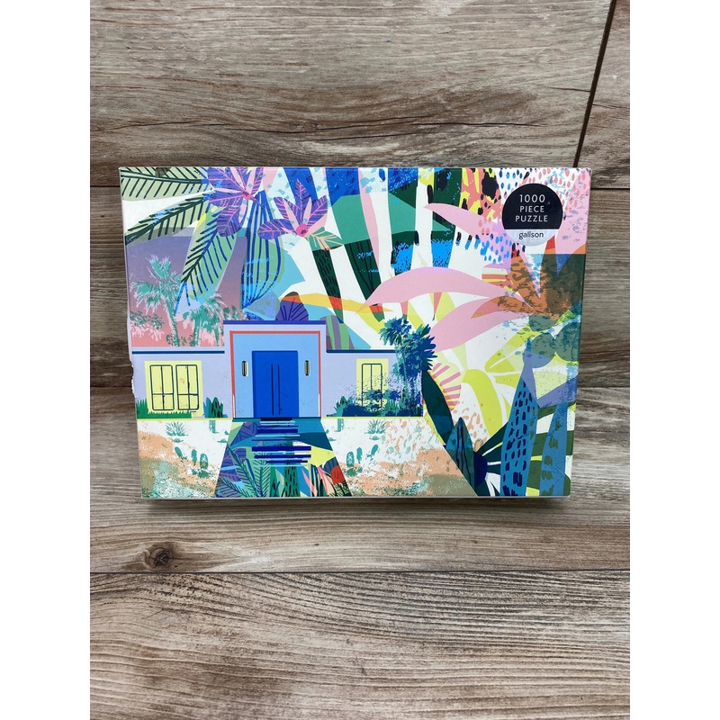 NEW Galison Kitty McCall Palm Springs Puzzle, 1000 Pieces