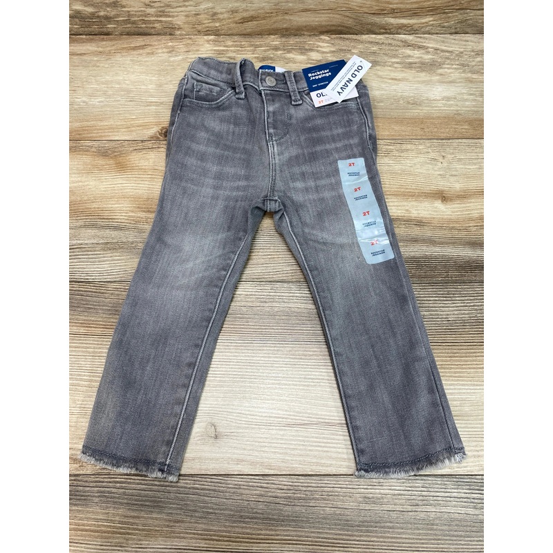 NEW Old Navy Grey Rockstar Jeggings sz 2T