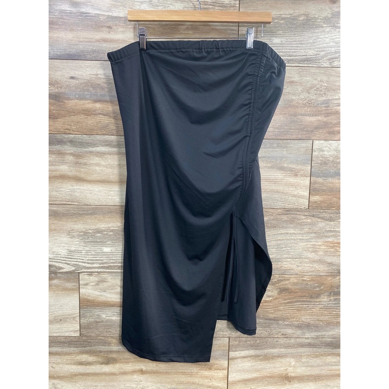 Shein Maternity Drawstring Skirt Black sz XXL