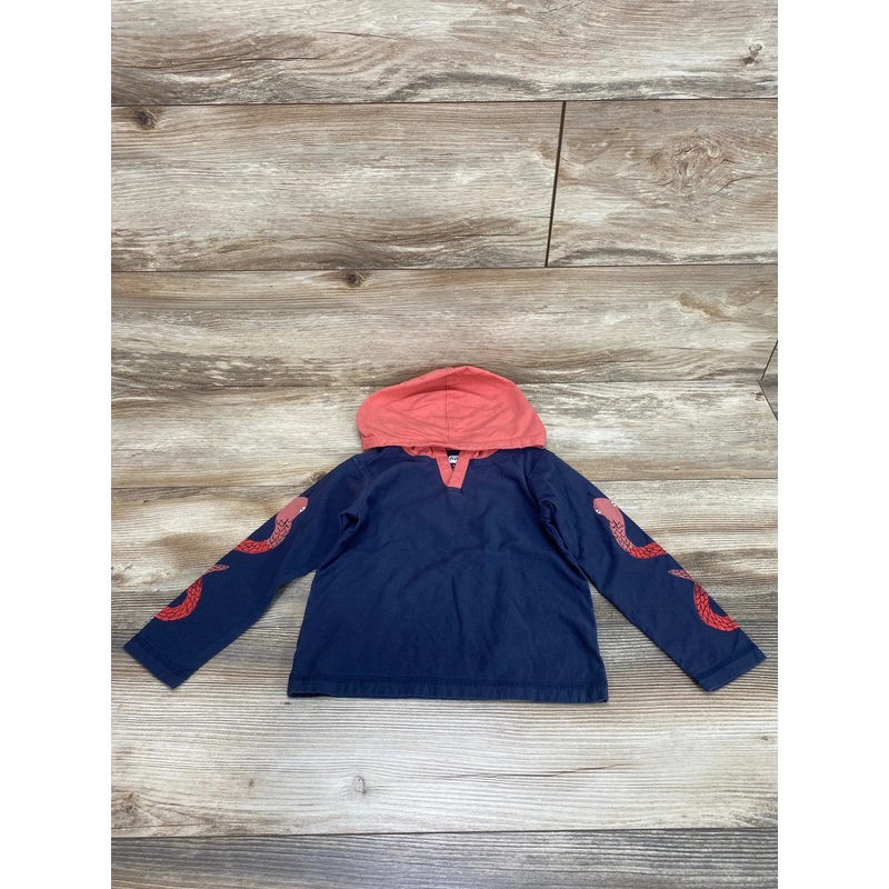 Tea Collection Happy Hoodie In Snakes sz 2T
