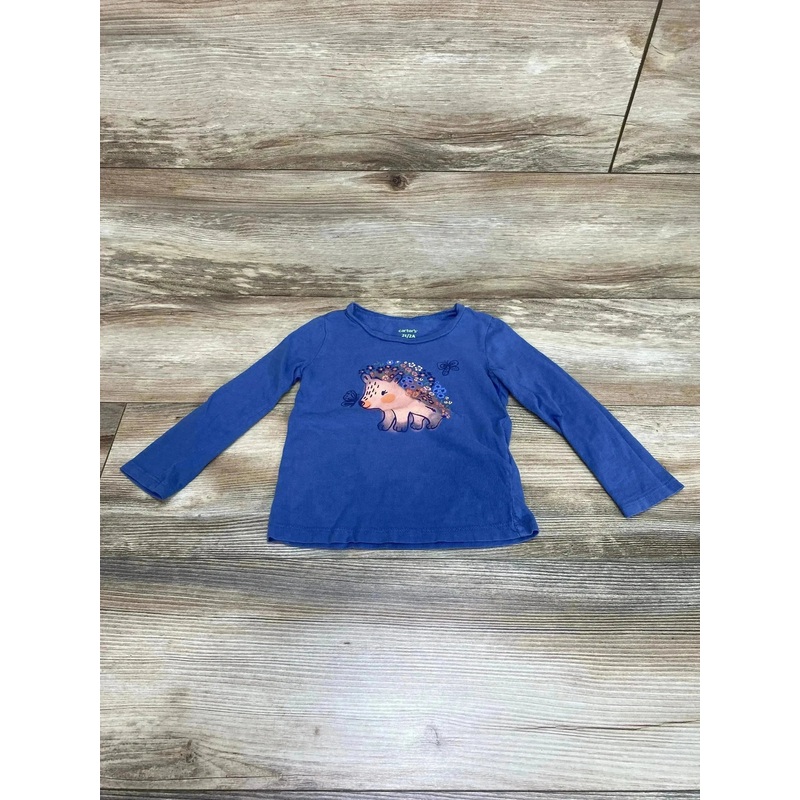 Carter’s Floral Shirt Blue sz 2T
