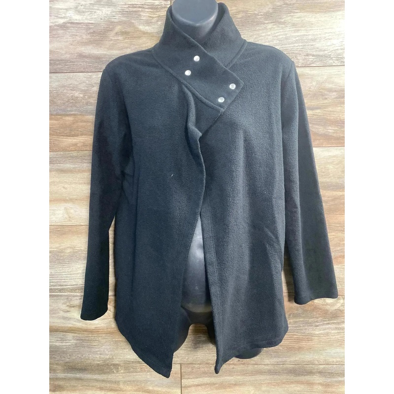 Gap Maternity Snap Nursing Sweatshirt Black sz Small