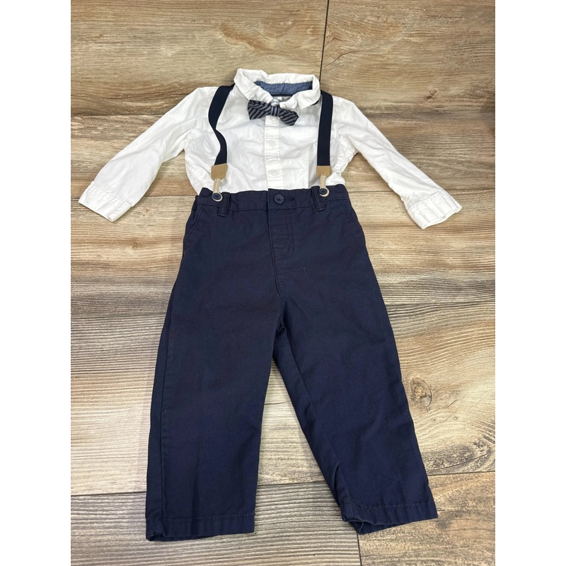H&M 4pc Dressy Set White sz 12m
