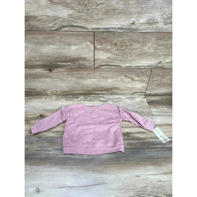 NEW Cat & Jack Sweatshirt Pink sz 3-6m