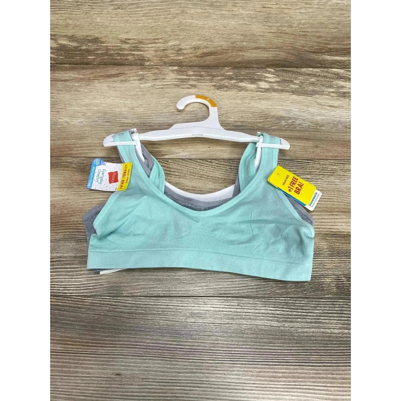 NEW Hanes 3pk Bras sz Small