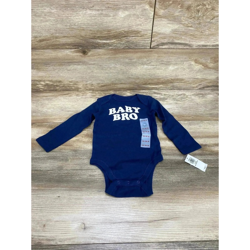 NEW Old Navy Baby Bro Navy Bodysuit sz 12-18m