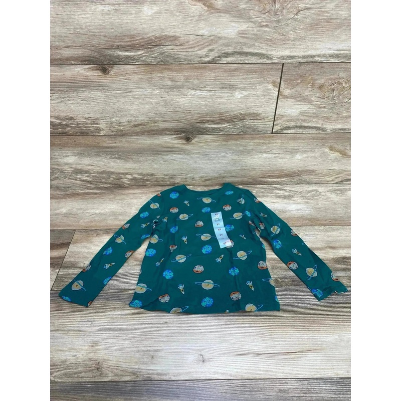 NEW Old Navy Planet Print Shirt Green sz 5T