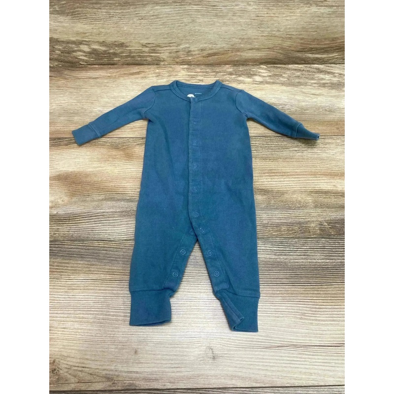 Primary Footless Sleeper Blue sz 0-3m
