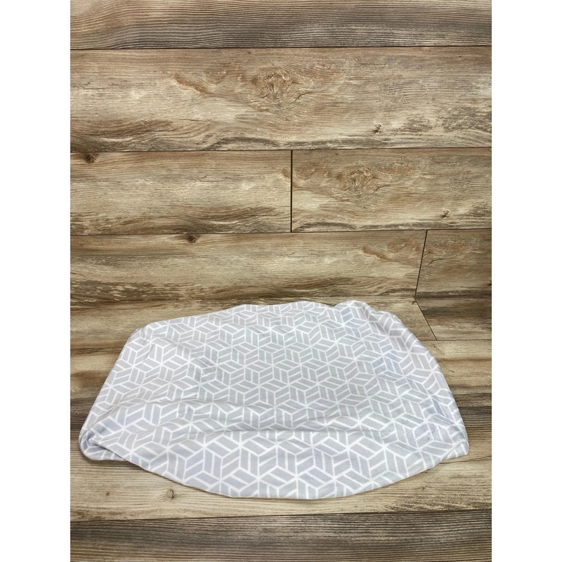 Summer Ultra Plush Grey Changing Pad Cover