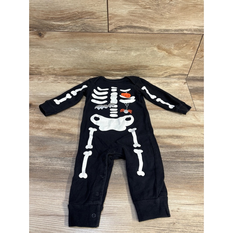 Carter’s Skeleton Coverall Black sz 9m Black 9m