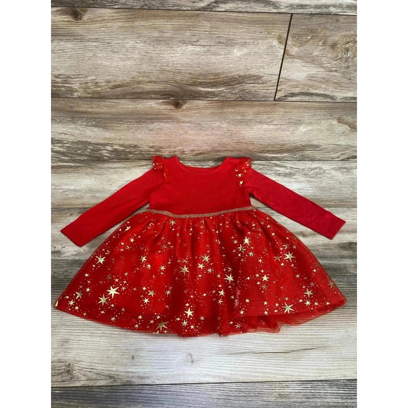 Cat & Jack Tulle Dress Red sz 2T