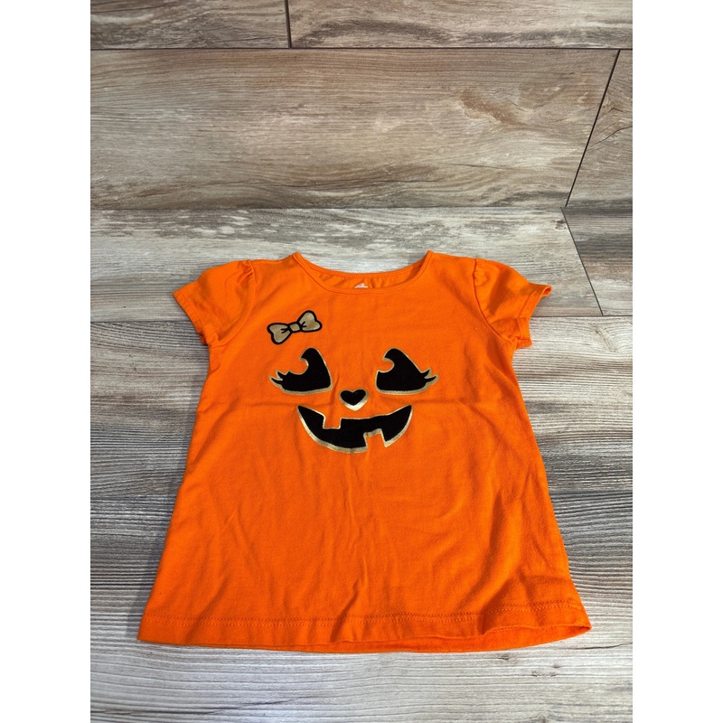 Celebrate Halloween Pumpkin Shirt Orange sz 4T Orange 4T