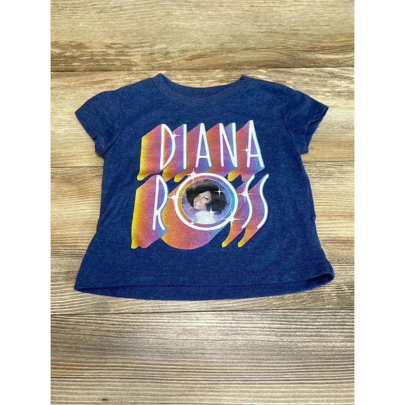 Diana Ross T-Shirt Blue sz 12m