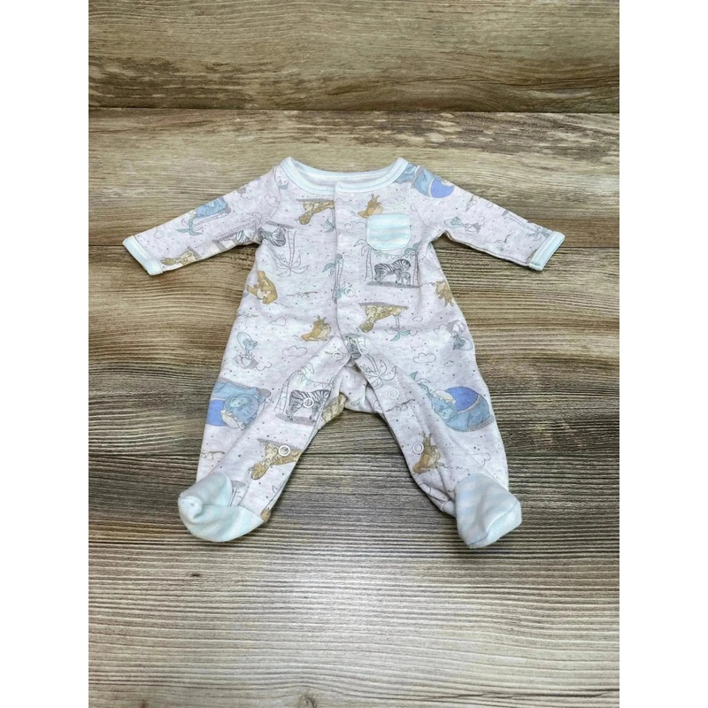 Disney Baby Character Print Sleeper Grey sz Preemie