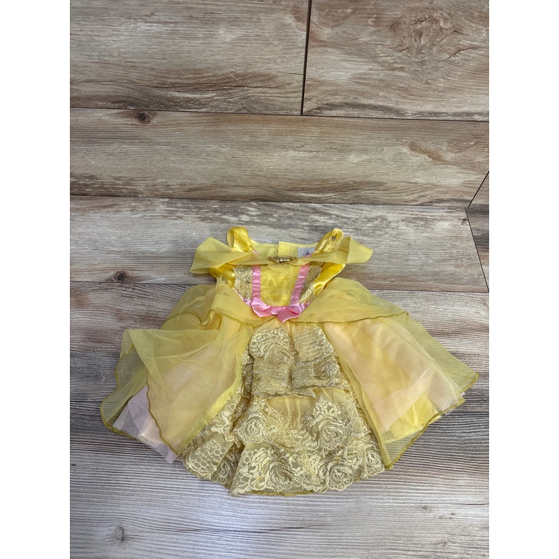 Disney Store Belle Costume Bodysuit Dress Yellow sz 6-12m Yellow 6m