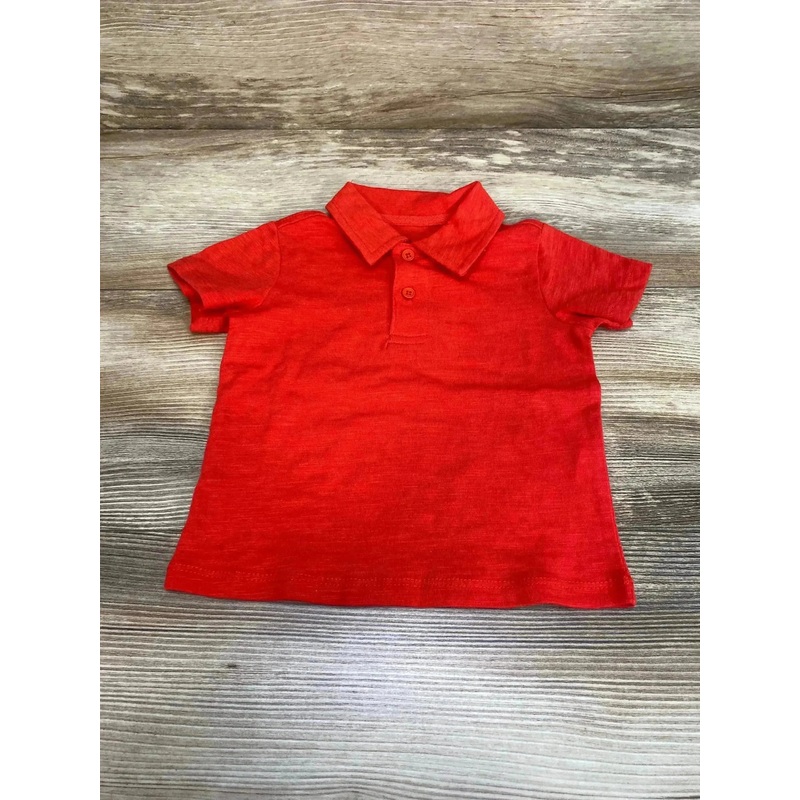 First Impressions Polo Shirt Red sz 6-9m