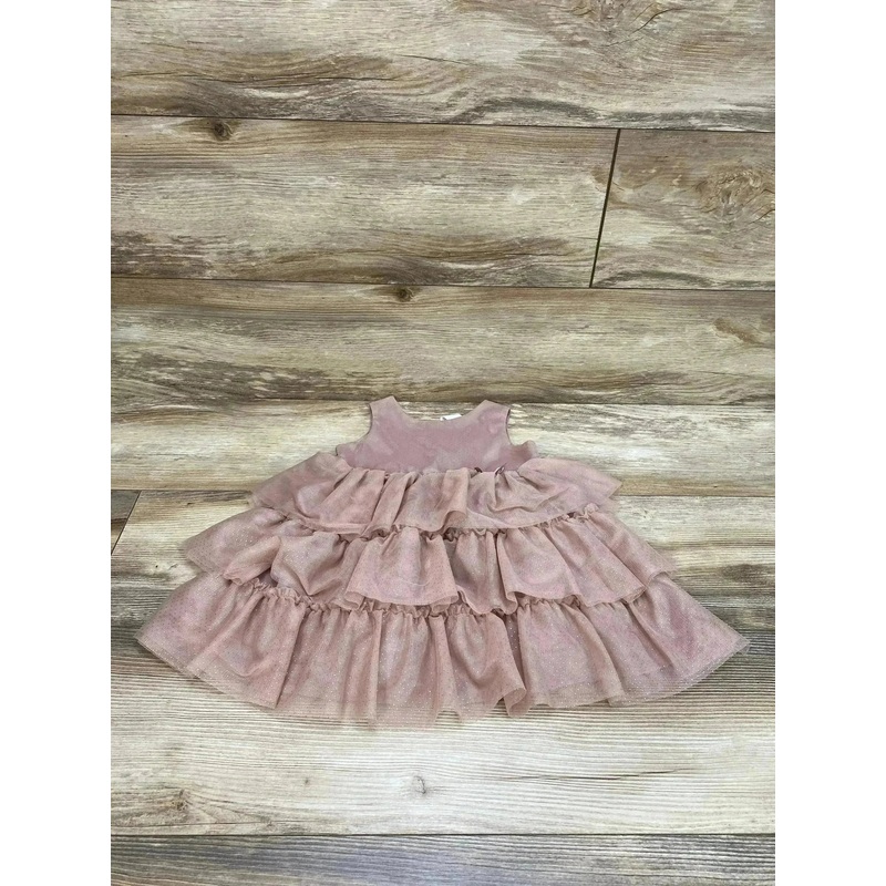 H&M Tiered Tulle Dress Pink sz 12m