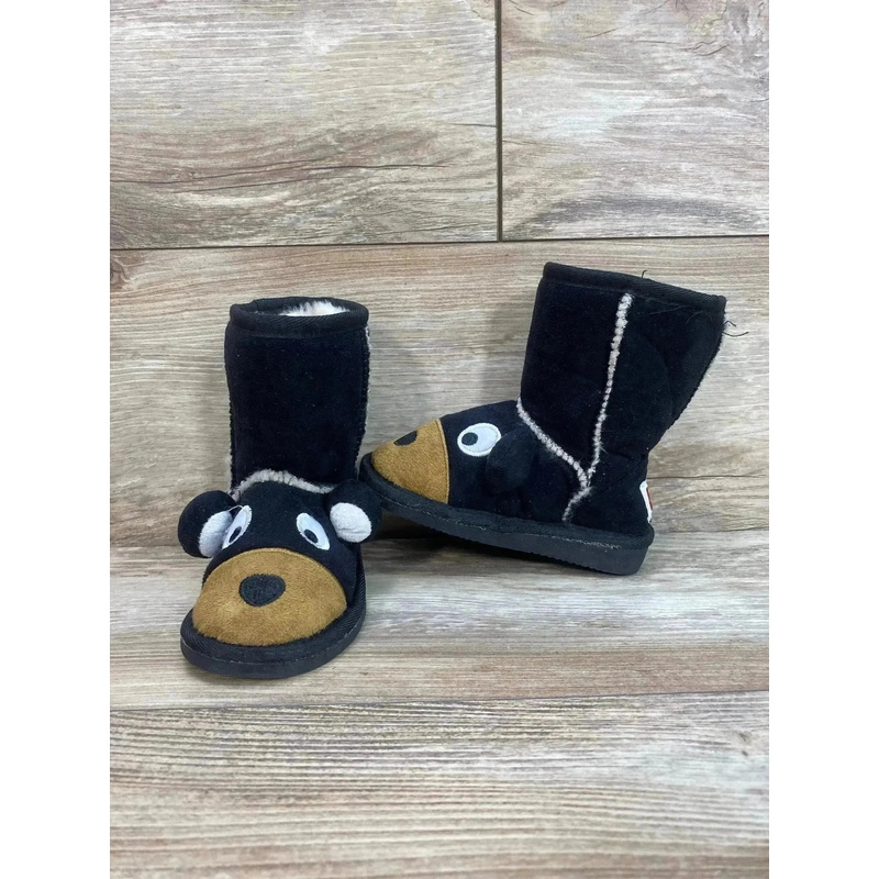 Lazy One Kid’s Moose Slipper Boots sz 6c/7c