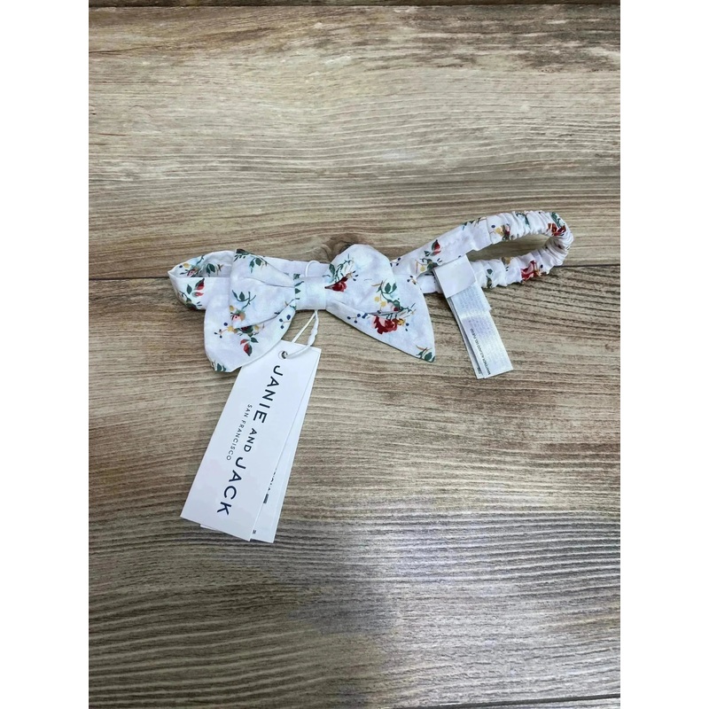 NEW Baby Floral Bow Soft Headband OS
