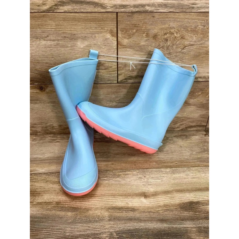 NEW Cat & Jack Andy Slip-On Rain Boots sz 6Y