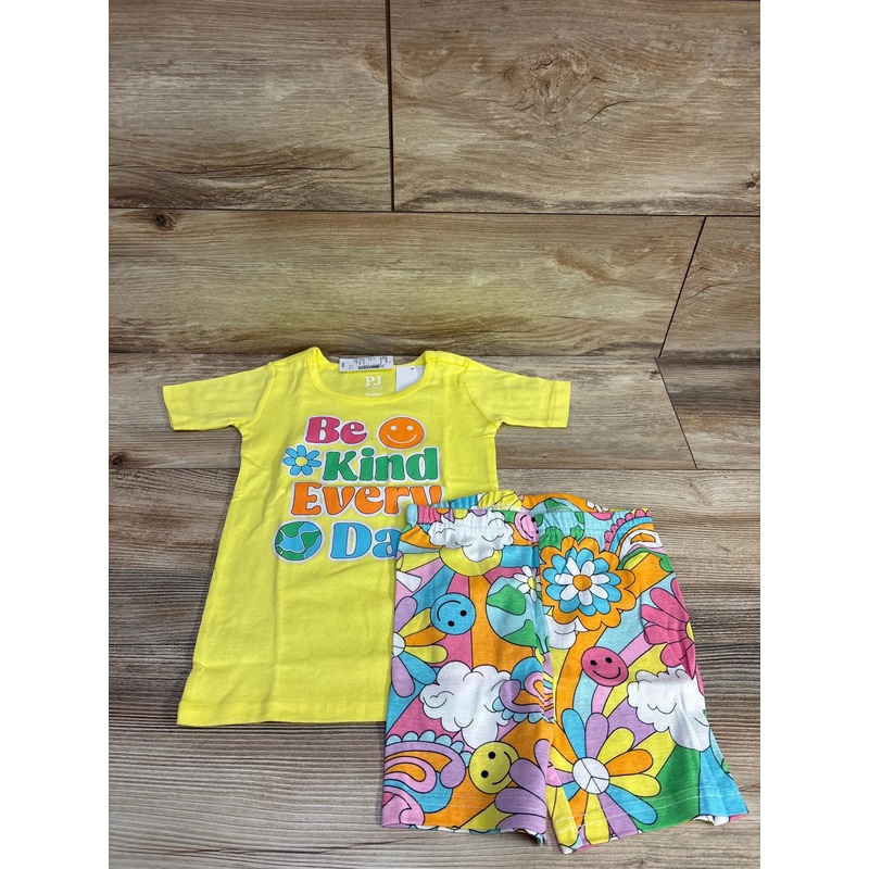 NEW Children’s Place 2pc Be Kind Pajama Set Yellow sz 4T Yellow 4T