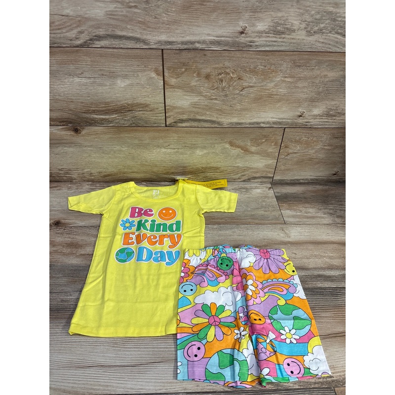 NEW Children’s Place 2pc Be Kind Pajama Set Yellow sz 5T Yellow 5T