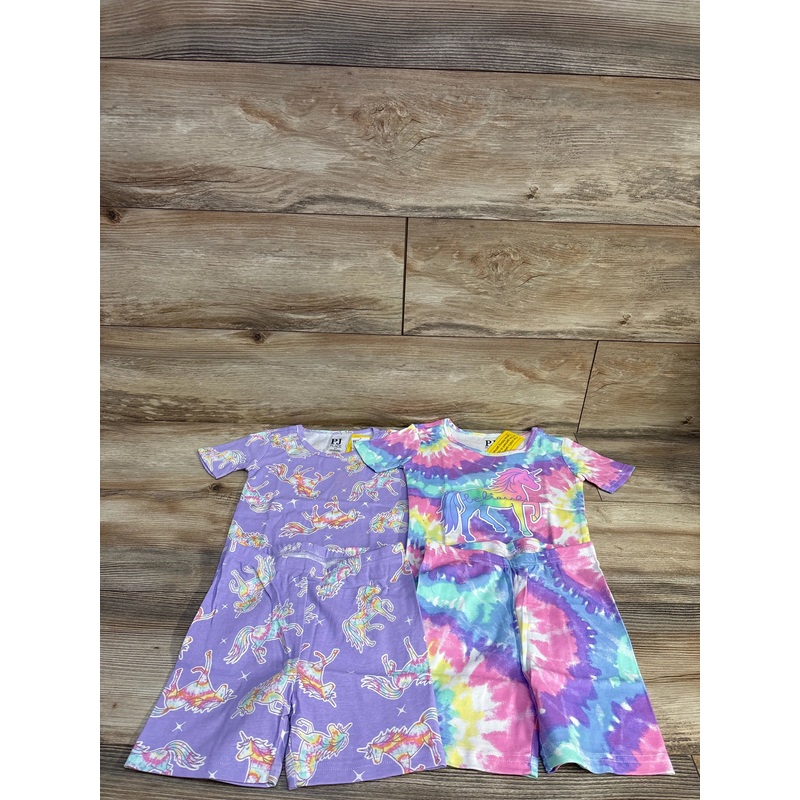 NEW Children’s Place 4pc Unicorn Pajama Sets Purple sz 5T Purple 5T