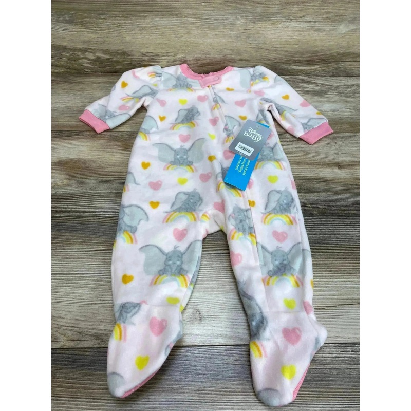 NEW Disney Store Dumbo Blanket Sleeper Pink sz 6-9m