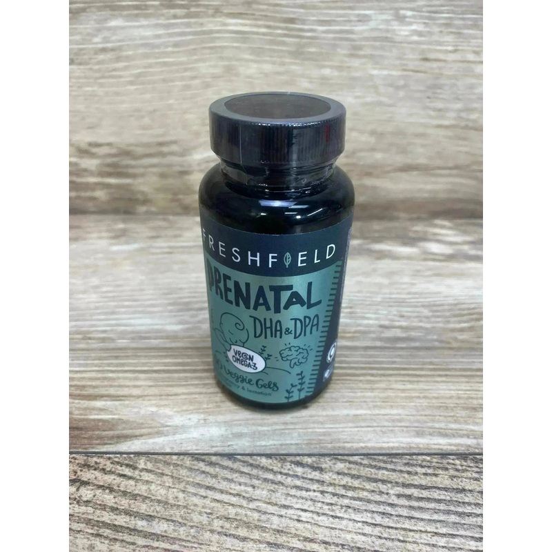 NEW Freshfield Prenatal DHA & DPA 60 Veggie Caps