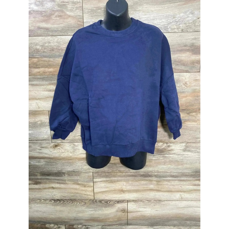 NEW Gap Maternity Crewneck Navy Sweatshirt sz Medium