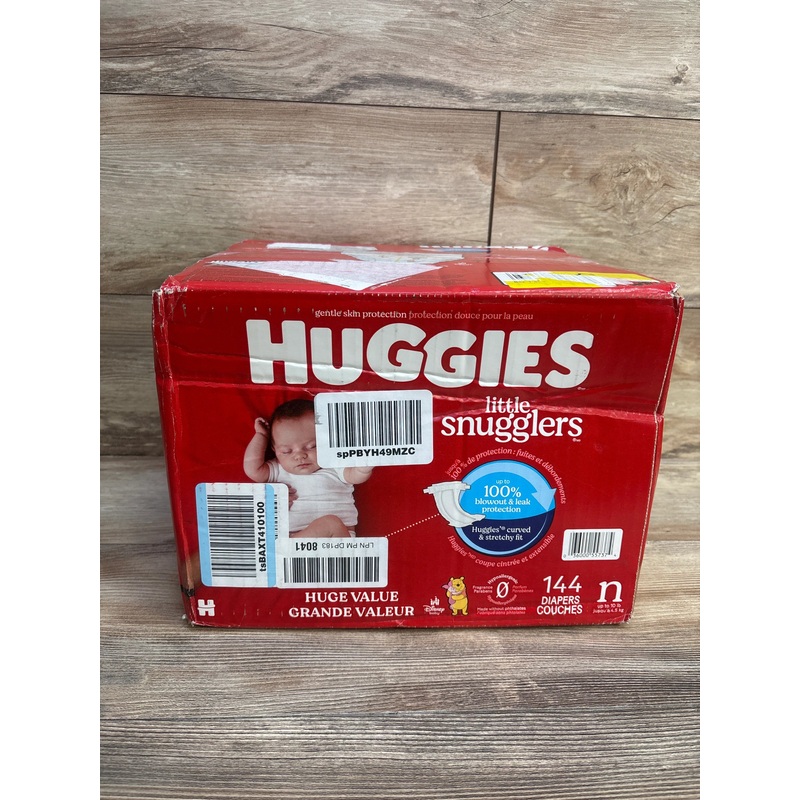 NEW Huggies Little Snugglers Diapers Size Newborn 144ct