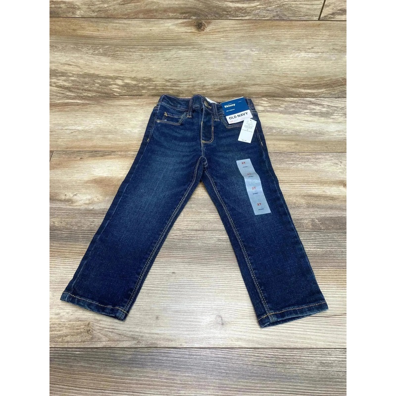 NEW Old Navy 360 Stretch Skinny Blue Jeans sz 2T