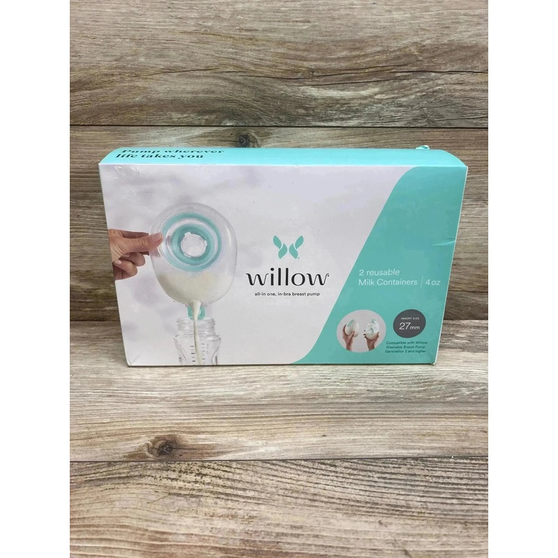 NEW WILLOW 3.0 Reusable Breast Milk Container – 27mm – 2pk