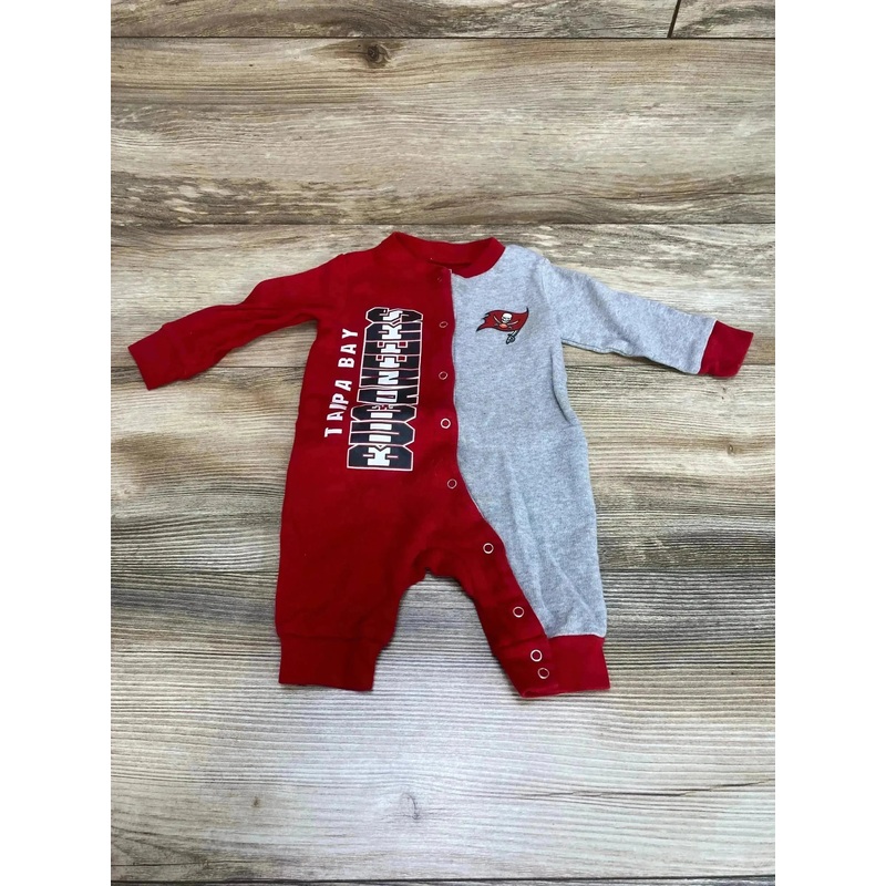 NFL Tampa Bay Coverall Red/Grey sz 0-3m