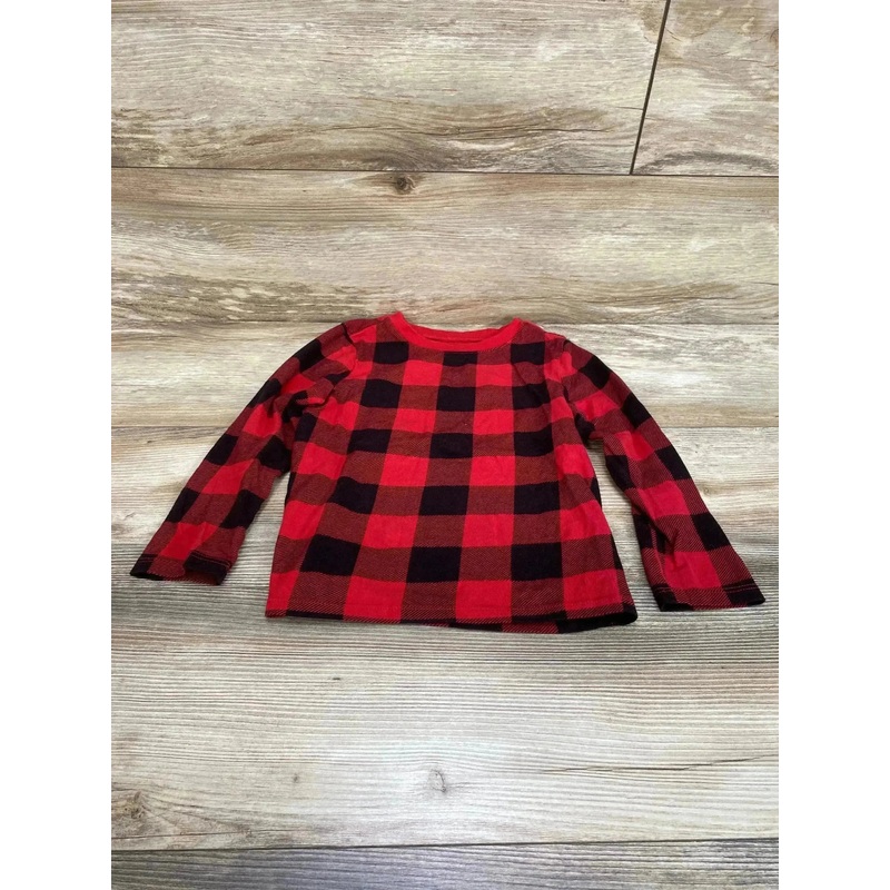 Old Navy Buffalo Check Shirt Red sz 5T