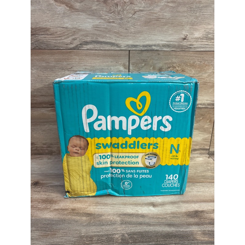 Pampers Swaddlers Diapers, 140ct. Size Newborn