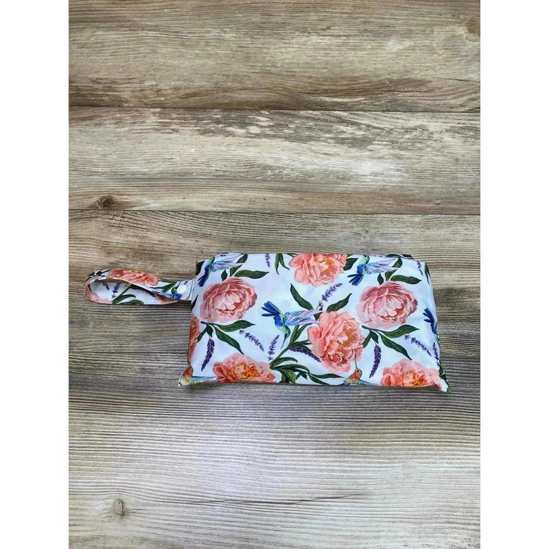 Sigzagor Portable Travel Waterproof Changing Pad Floral Print