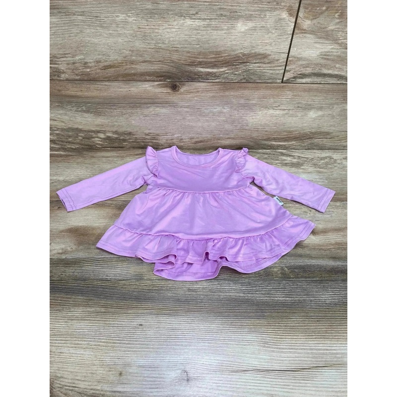Synpos Tiered Ruffle Dress Purple sz 6-12m