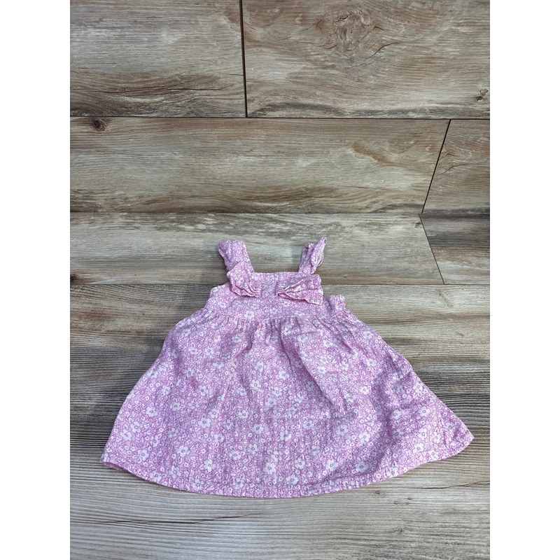 Cat & Jack Floral Dress Pink sz 12m Pink 12m